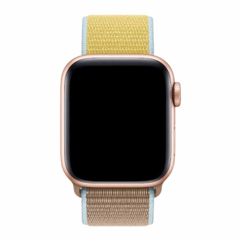 Ремешок Nylon loop на Apple Watch 42/44/45mm Camel Ремешок Nylon loop на Apple Watch 42/44/45mm Camel